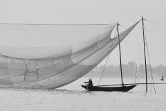Net Fishing in Vietnam
