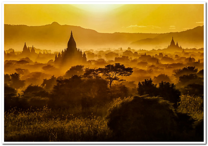 Bagan at Sunrise