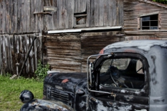 Old Truck and Barn