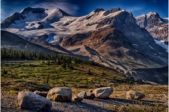 Morning Light-Icefields Canadian Rockies