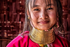 Long Neck Lady, Myanmar