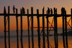 U Bein Bridge, Mandalay