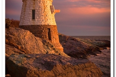 Castle Hill Light Sunset