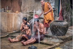 Ritual Washing Cambodia