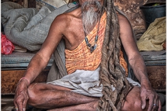 Long Haired Hindu Yogi