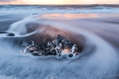 Ice on Diamond Beach