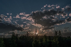 Denali Lodge Sunset