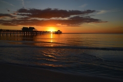 Sunset at Naples Pier