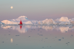 Full Moon in Disko Bay