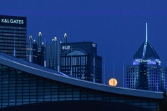 Strawberry Moon Over the City v2