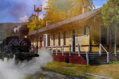 22A-Agnew-Train-Arriving-in-Durbin-WV